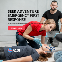 Padi Emergency First Response Primary And Secondary Care (cpr And First Aid) (excl Material)