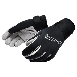 Neoprene - Leather Palm 2mm Diving Gloves
