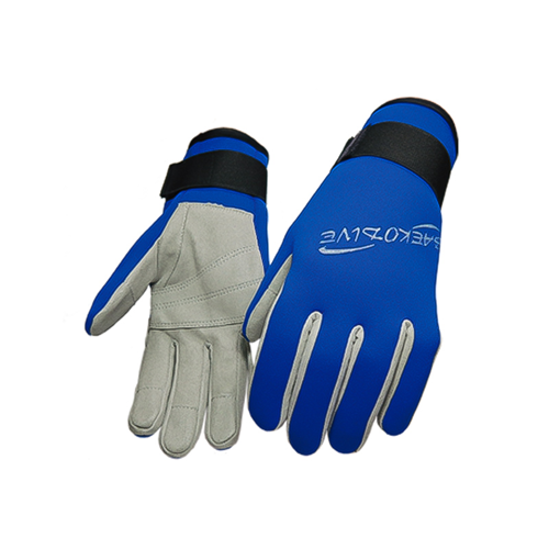 2mm Diving Gloves Saeko XLarge Blue