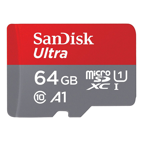 SanDisk MicroSDXC Ultra Android 64GB 100MB/s CL10 A1 