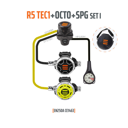 Regulator R5 TEC1 set I with octo and SPG - EN250A