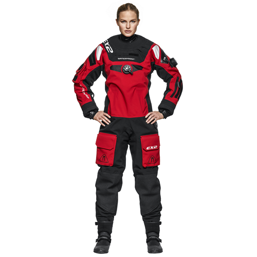 EX2 Diving Suit, Red Lady size XS