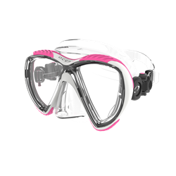 Discovery Mask - Clear/pink
