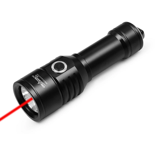 Orca D570-RL diving light +red laser