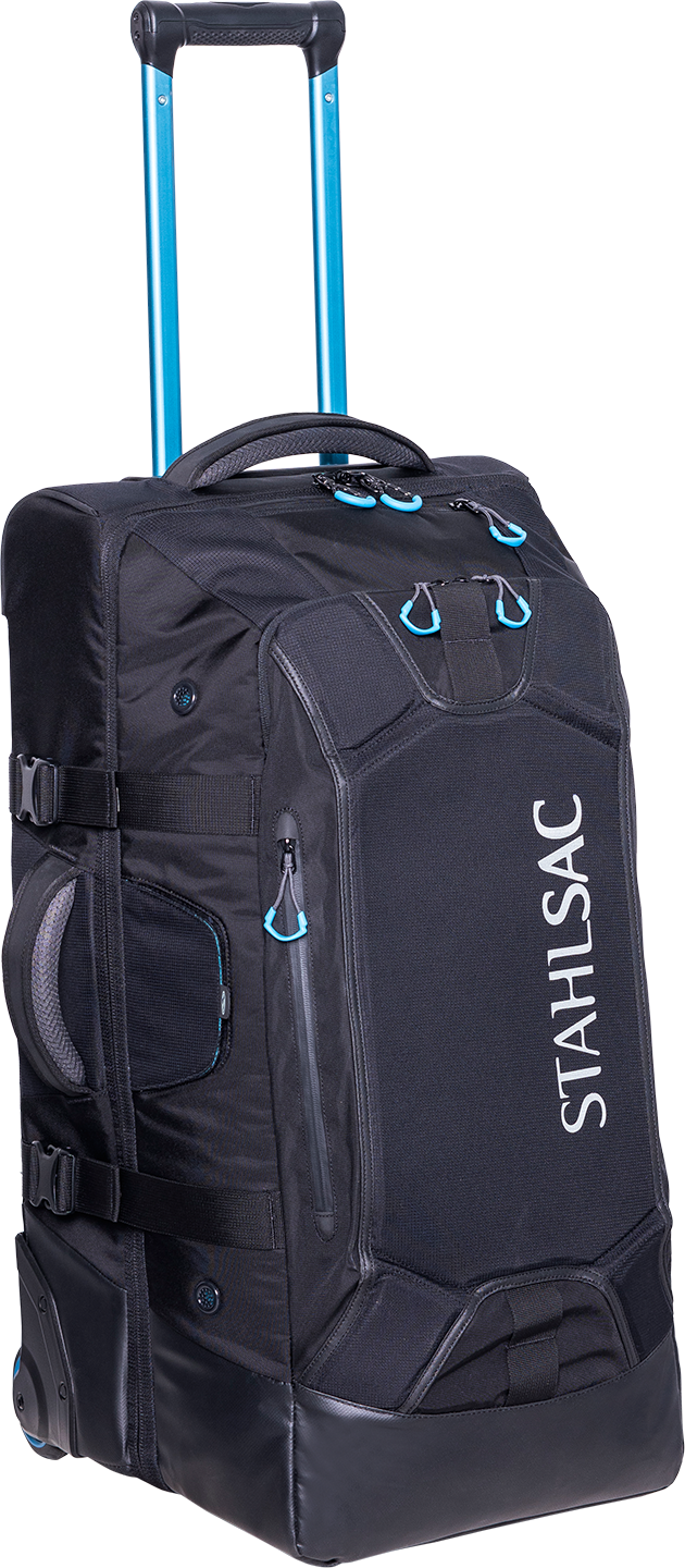 27in Steel Wheeled Bag, Black 
 
