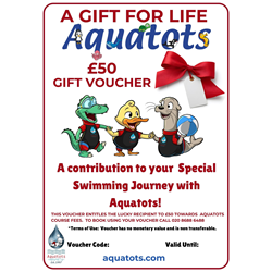 Aquatots Gift Voucher £50